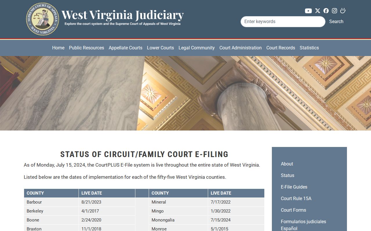 Calhoun County docket CourtPLUS deployment
