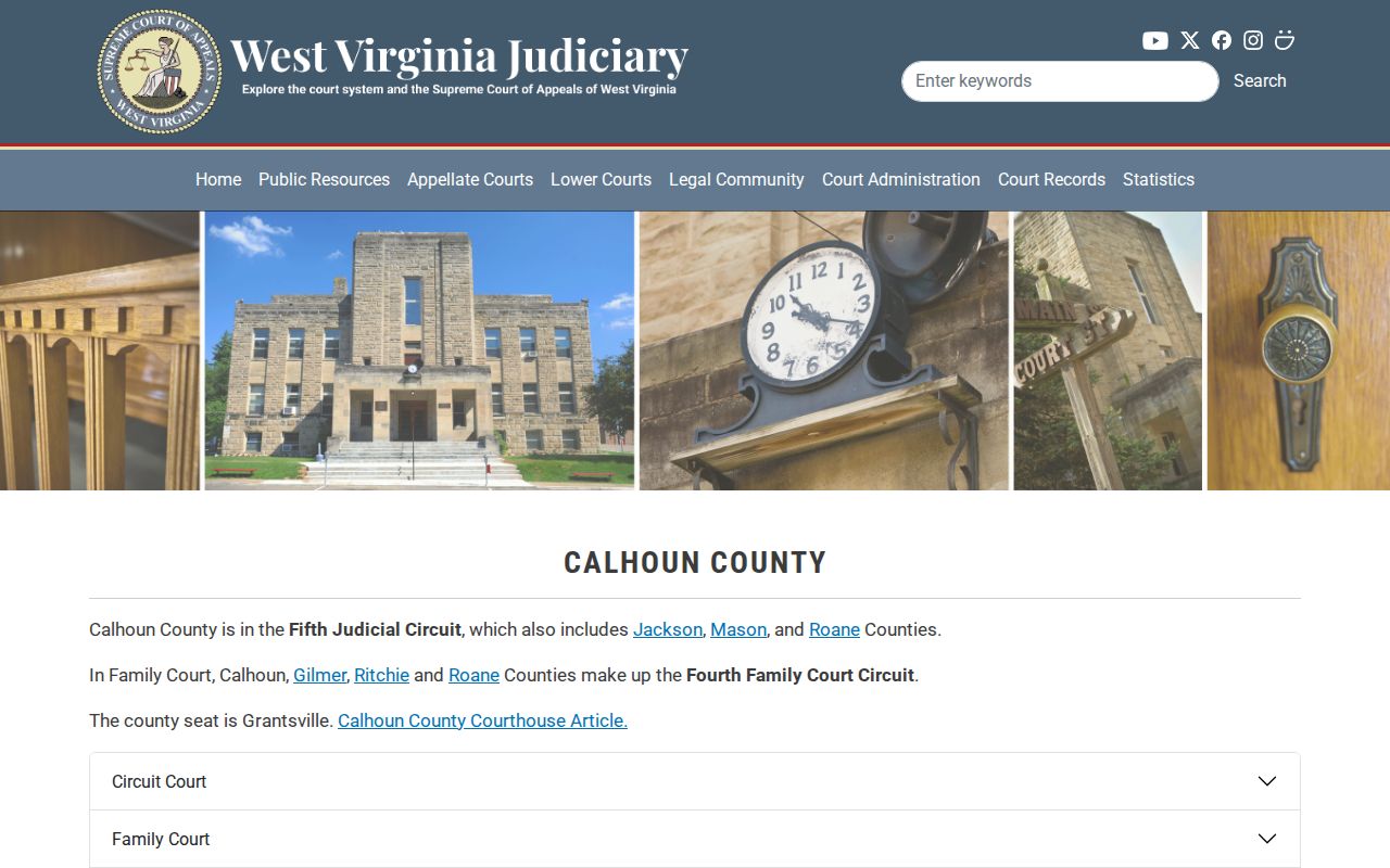 Calhoun County court docket Judiciary profile
